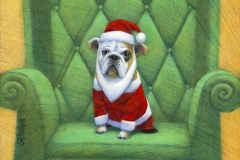 Grouchy Santa